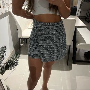 Zara twill skort